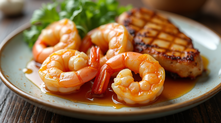 shrimp and chicken