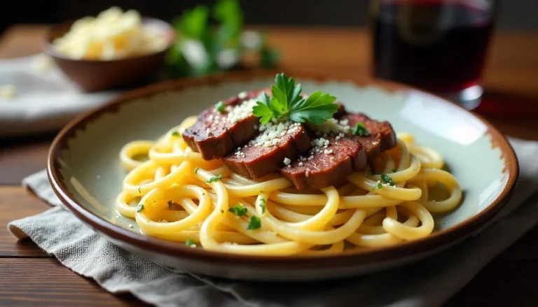 steak pasta recipe