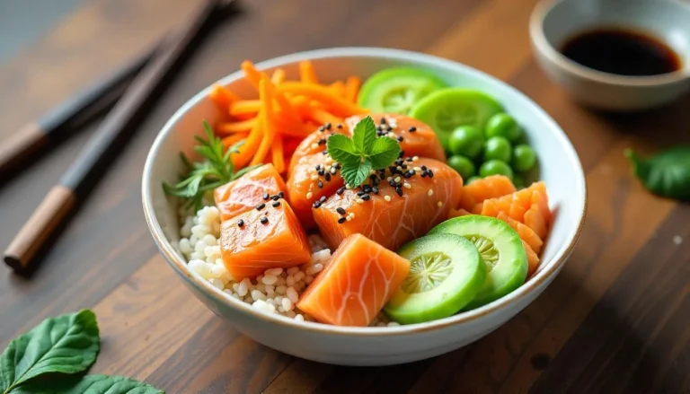 salmon poke