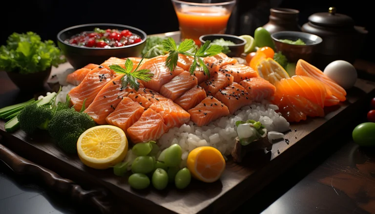 salmon poke
