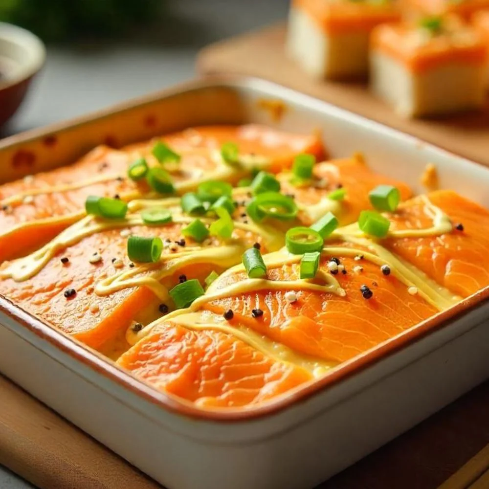 sushi salmon bake