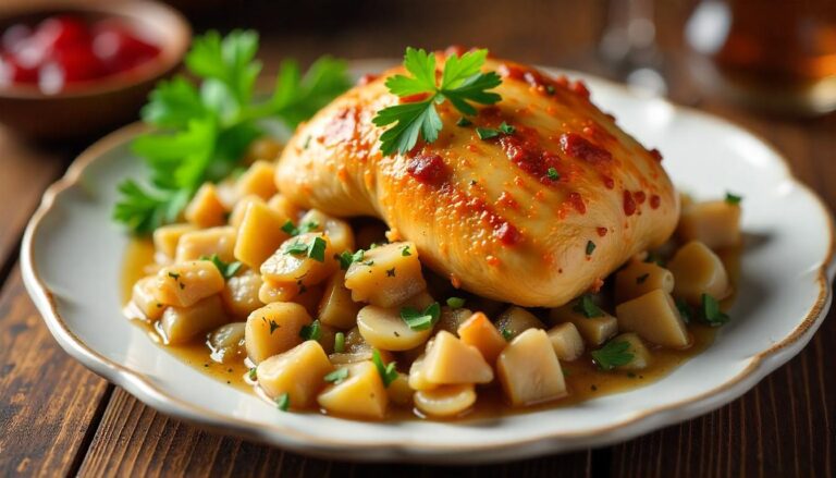 dressing with chicken