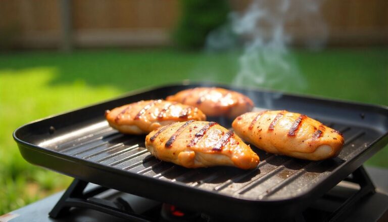Chicken on a Blackstone