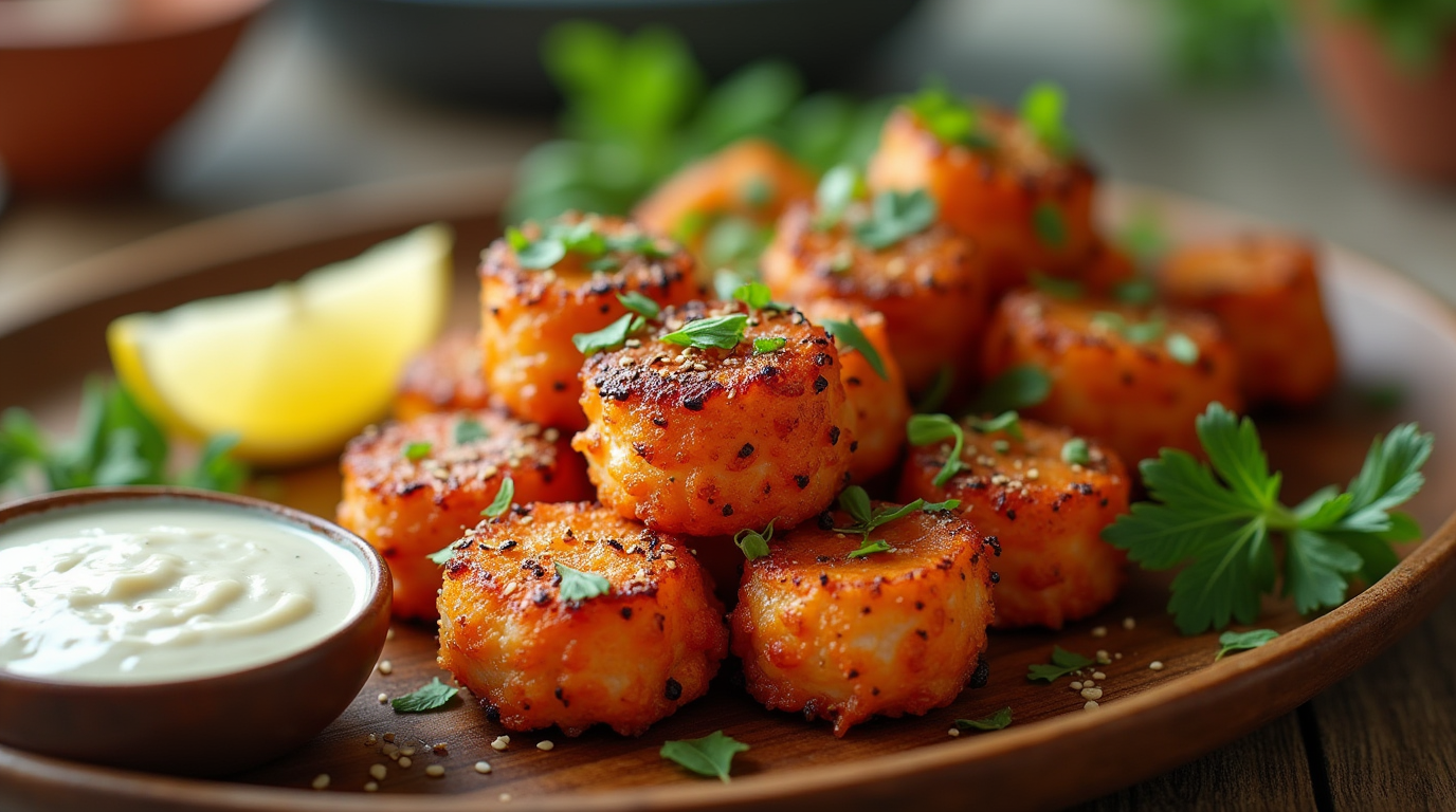 salmon bites recipe