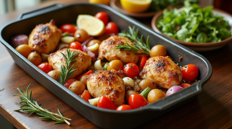 chicken traybake recipe