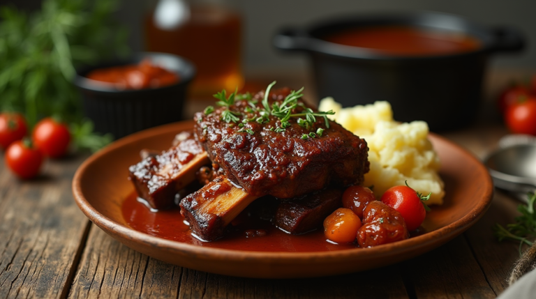 ox tail seasoning on beef short ribs recipe