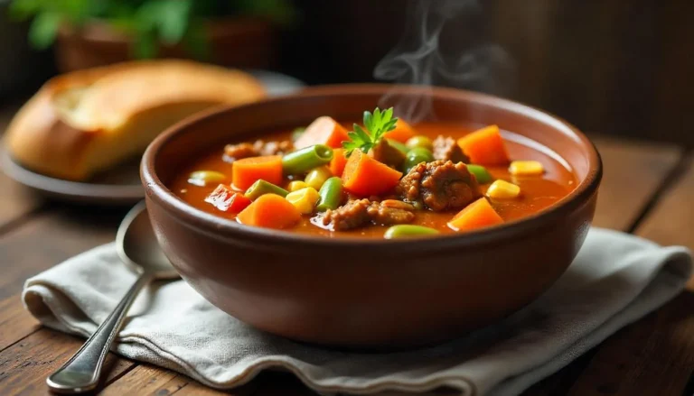 vegetable beef soup