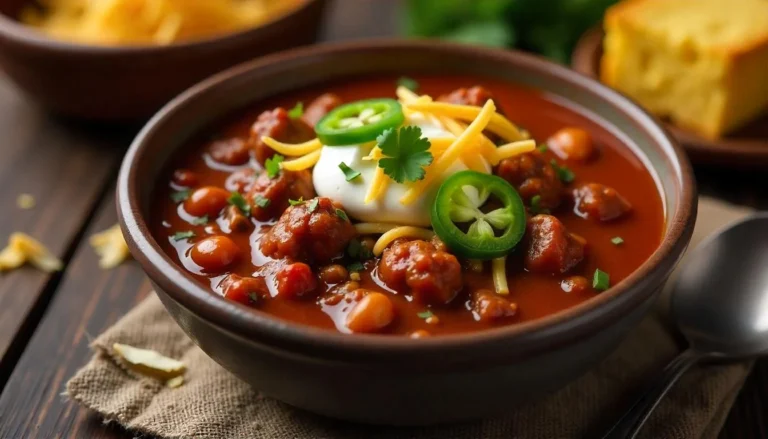 Chili with Stew Meat