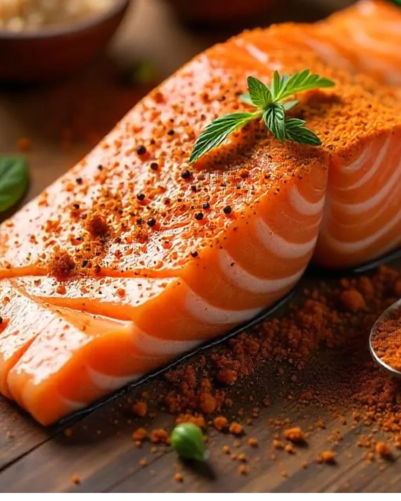 salmon rub recipe -sugar