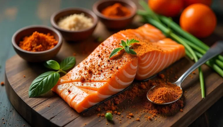 salmon rub recipe -sugar