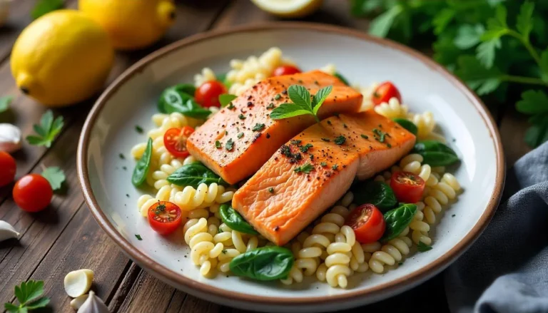salmon orzo recipe