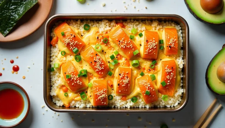 sushi bake recipe salmon