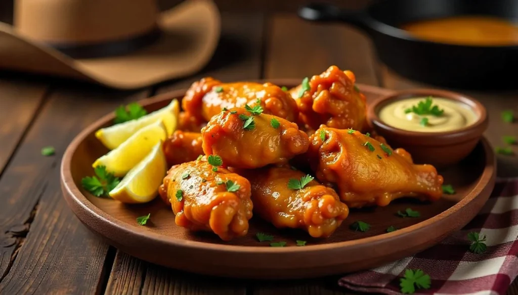 cowboy butter chicken wings recipe